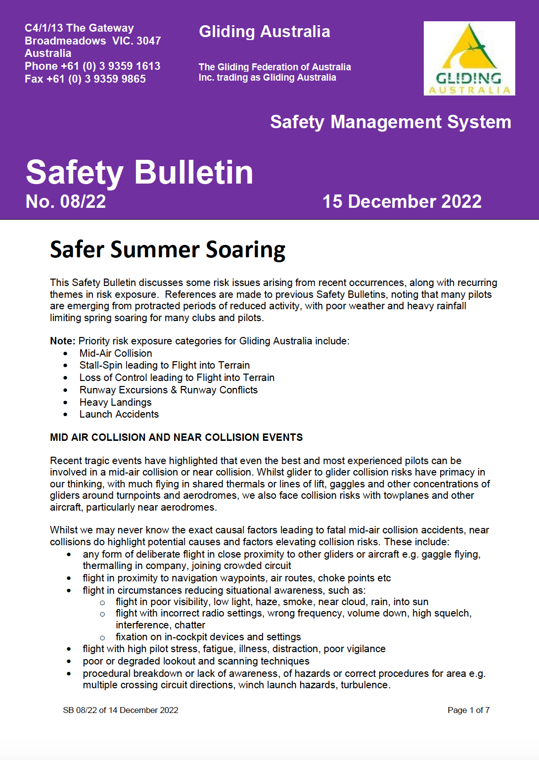SB 08 22 Safer Summer Soaring
