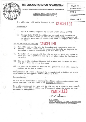 Gfa 050an CANCELLED
